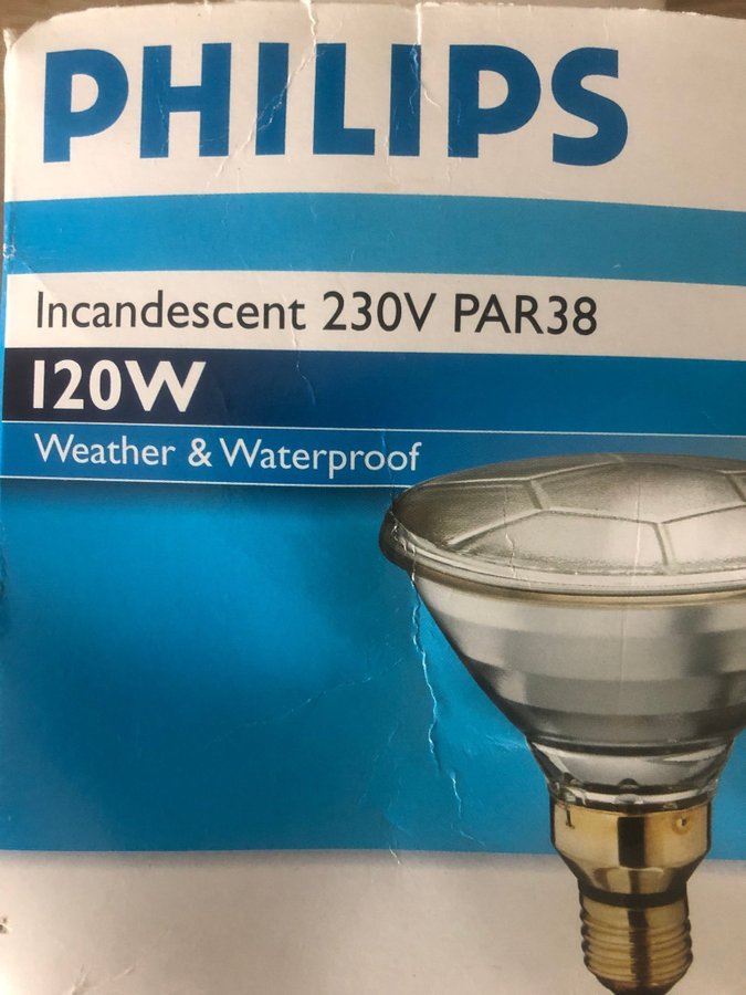 Philips Incandescent 230V PAR 38