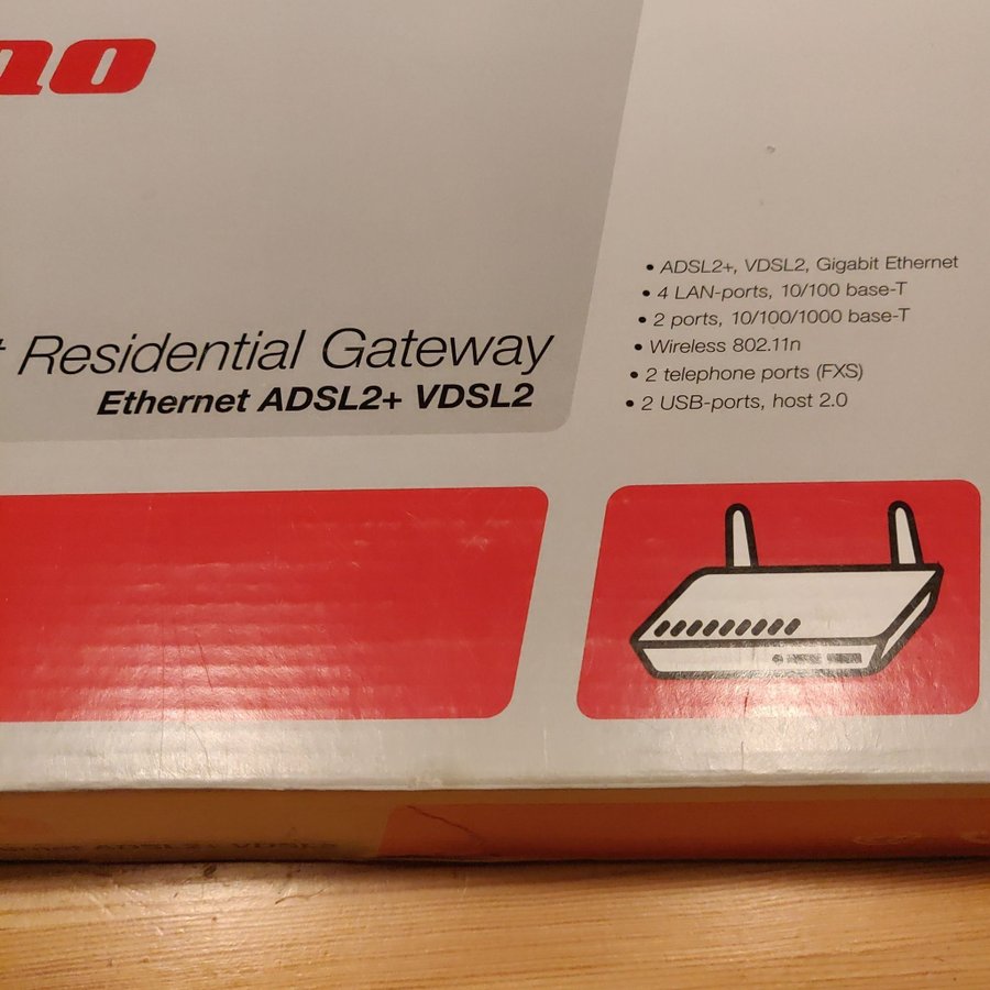 Ny Inteno Gigabit Residential Gateway DG201