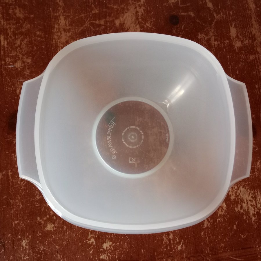 Tupperware Florida skål 1,5 l röd lock