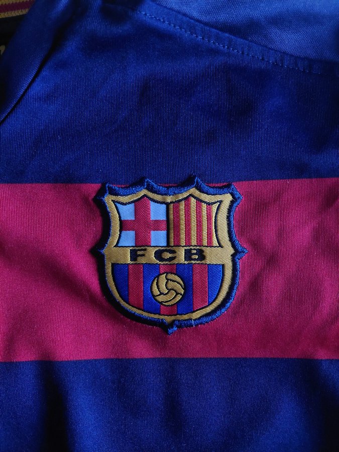 Nike dri-fit official fotbolls matchtröja FC Barcelona Neymar 11