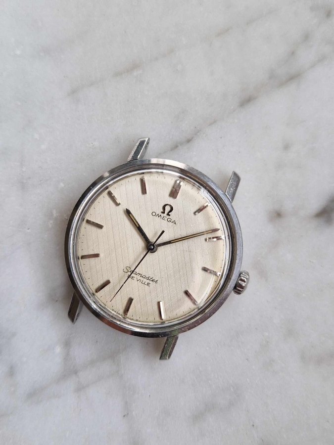 Omega Seamaster De Ville "Linen-dial"