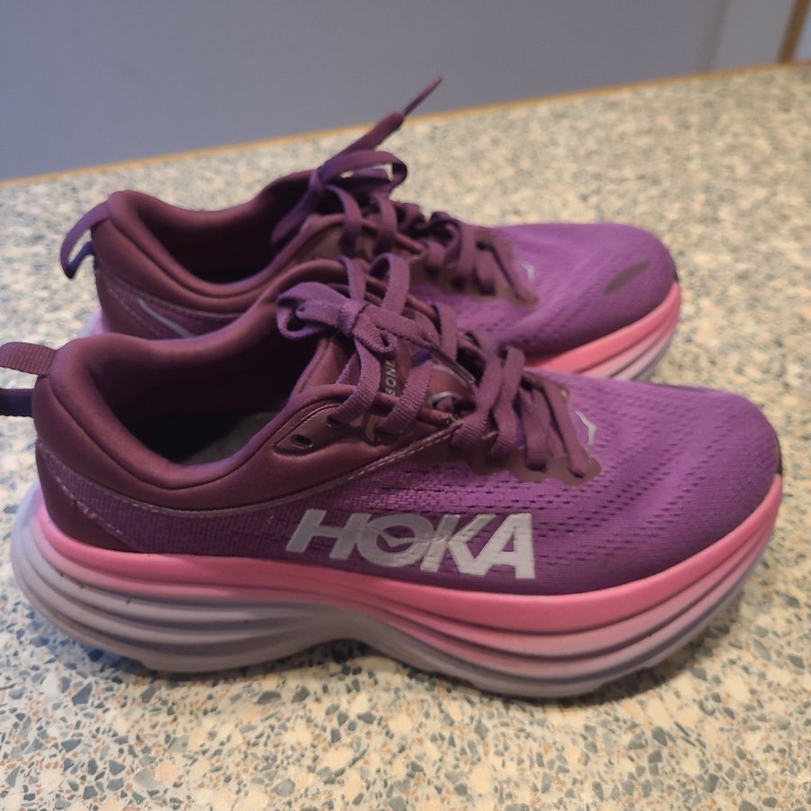 Hoka Bondi 8 Löparskor Dam Storlek 38 Lila