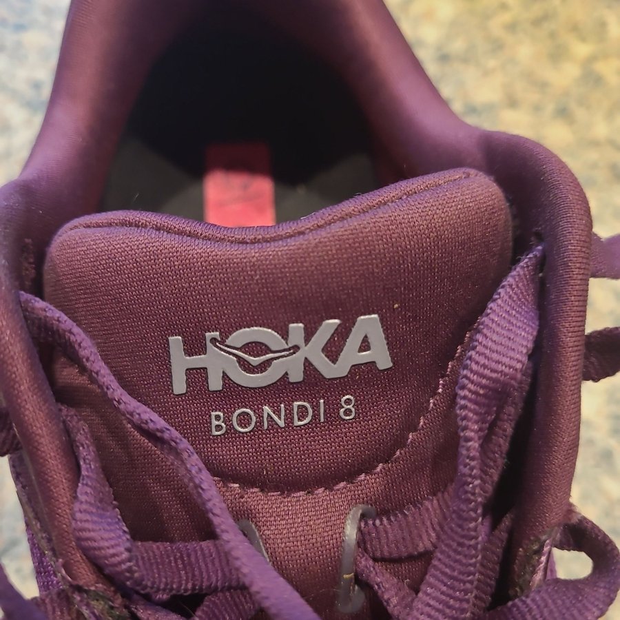 Hoka Bondi 8 Löparskor Dam Storlek 38 Lila