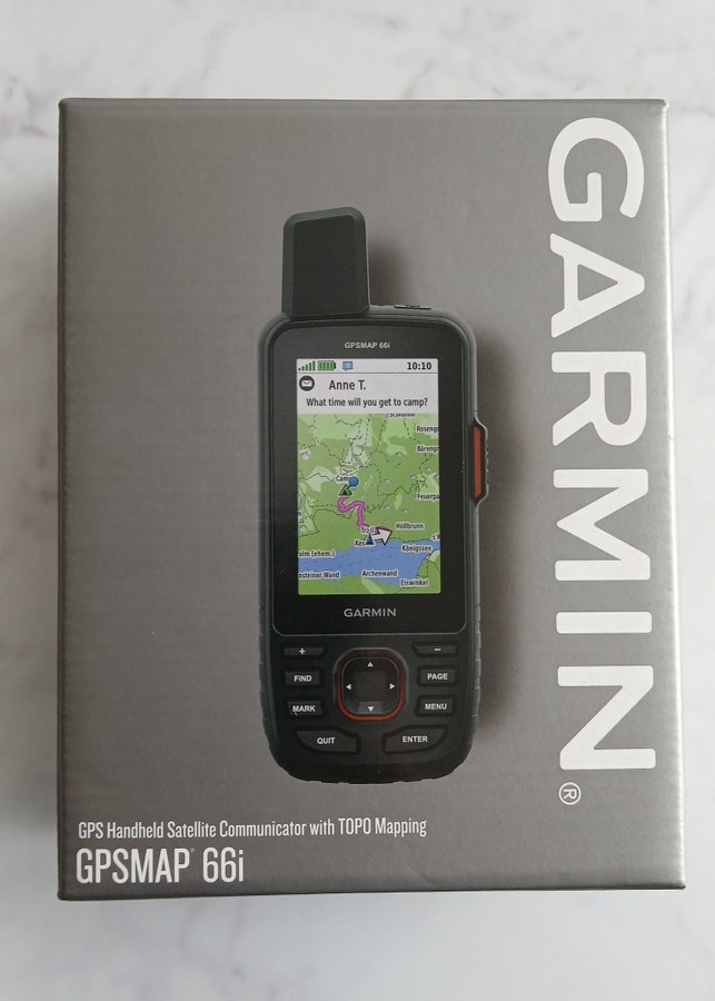 Handhållen GPS - GARMIN GPSMAP66i Inreach nödsändare