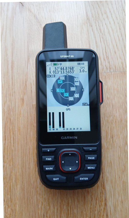 Handhållen GPS - GARMIN GPSMAP66i Inreach nödsändare