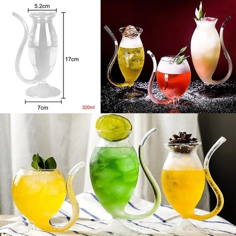 3st NYA Coktailglas longdrinkglas i unik design | 300/340/190ml | Ordpris 389kr