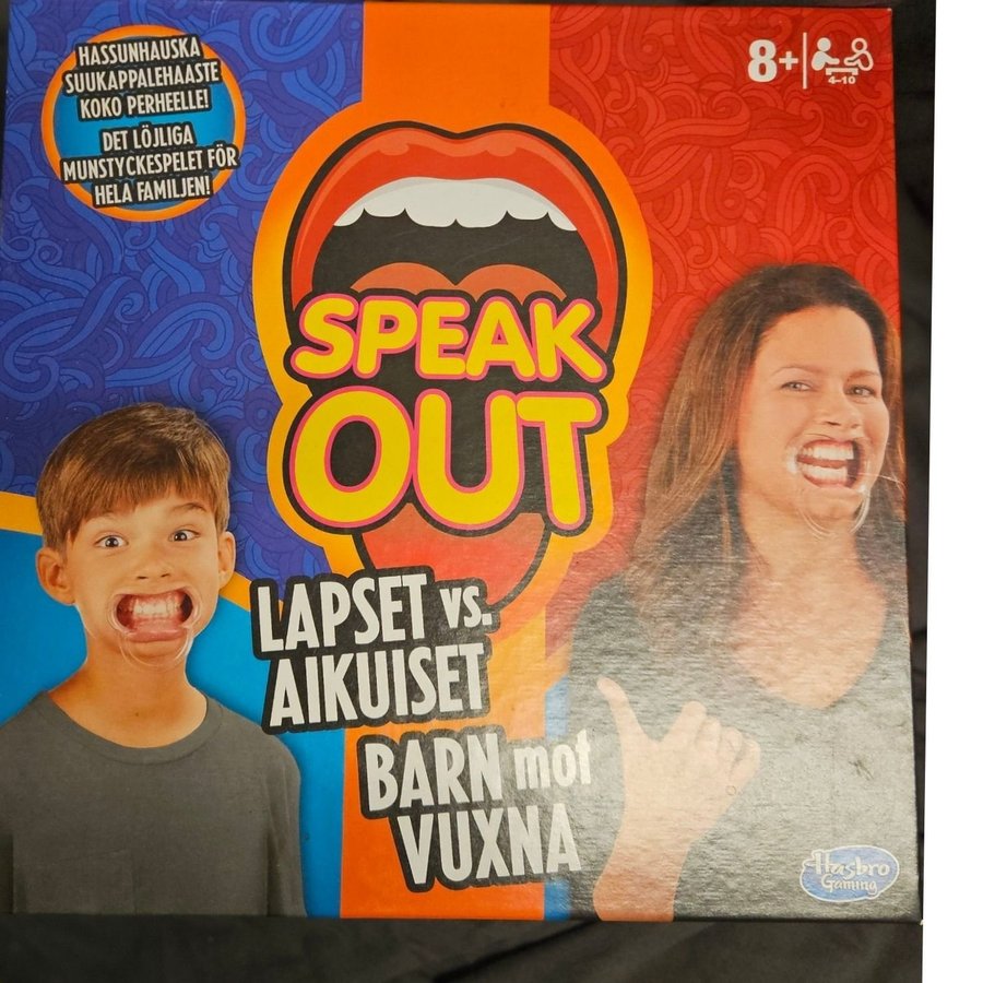 Speak Out spel Barn mot Vuxna