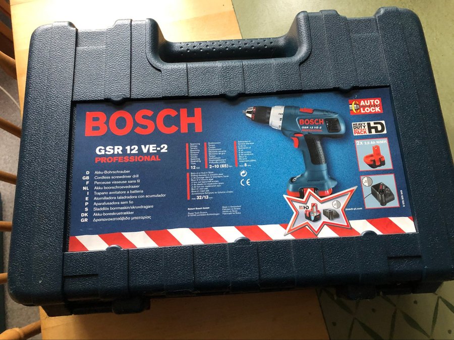 Bosch GSR 12 VE-2