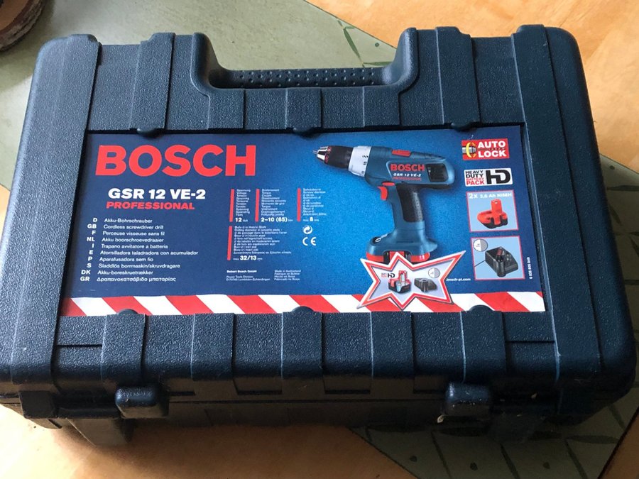 Bosch GSR 12 VE-2