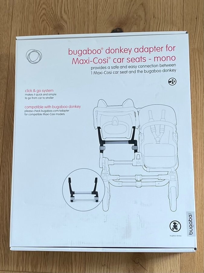 Bugaboo Donkey Adapter for Maxi-Cosi car seat