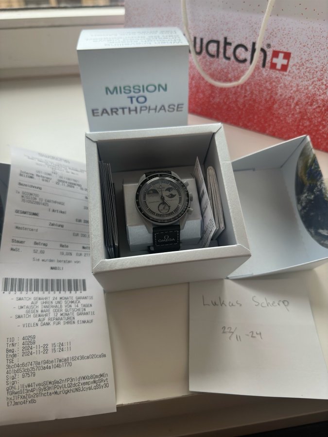 Swatch Mission to Earthphase Bioceramic