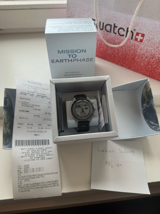 Swatch Mission to Earthphase Bioceramic