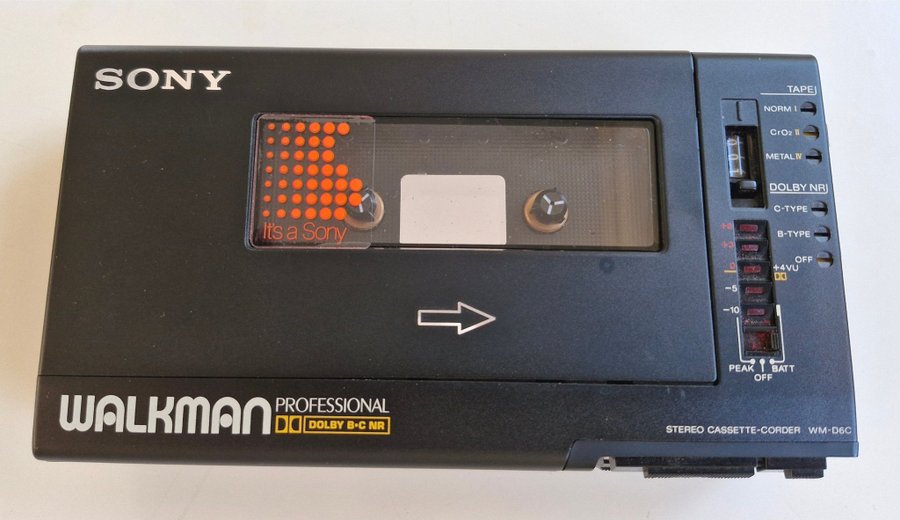 Sony Walkman WM-D6C Professional