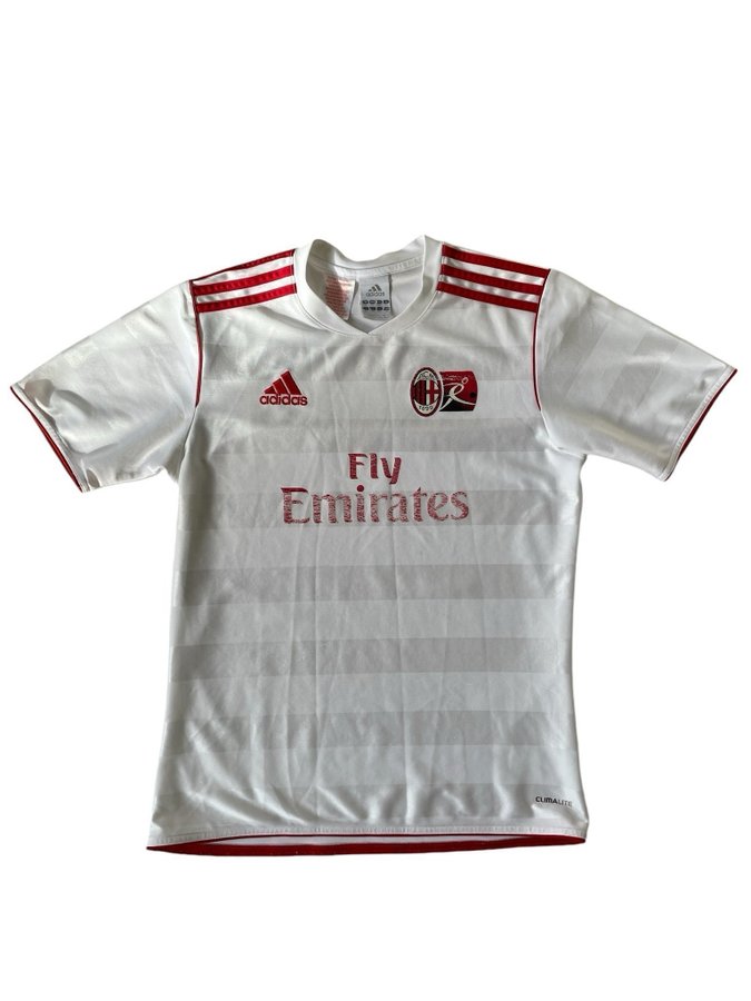 Vintage Adidas Ac Milan 2011 träningströja (XS)