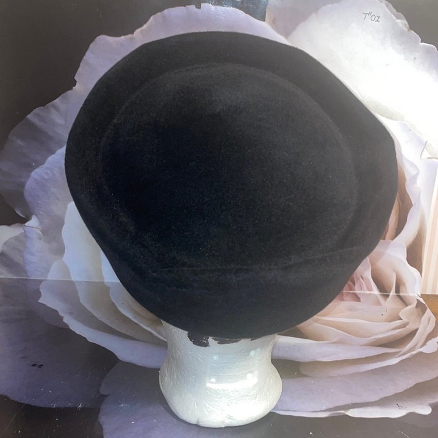 Retro Vintage svart hatt