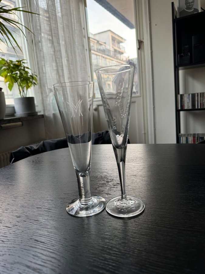 Millennium champagneglas