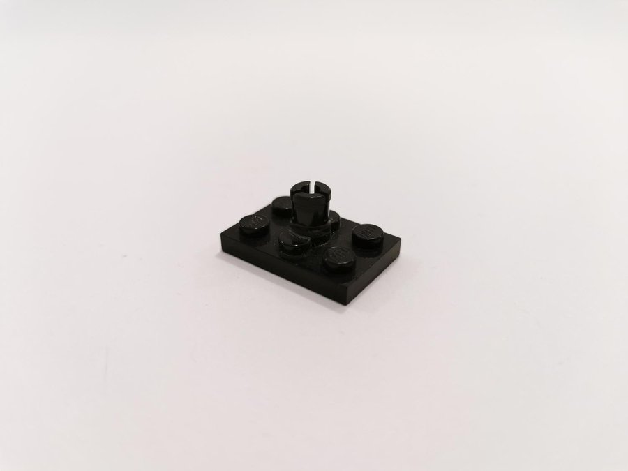 Lego - fäste - rotor holder - 2x3 - part 3462 - svart