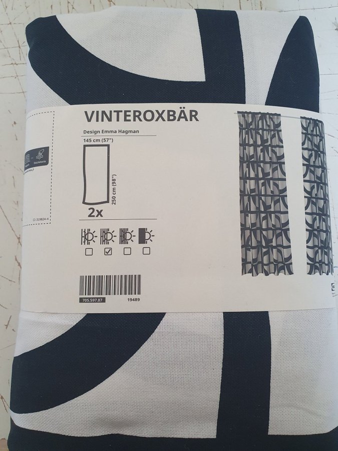 IKEA  GARDINER  VINTEROXBÄR