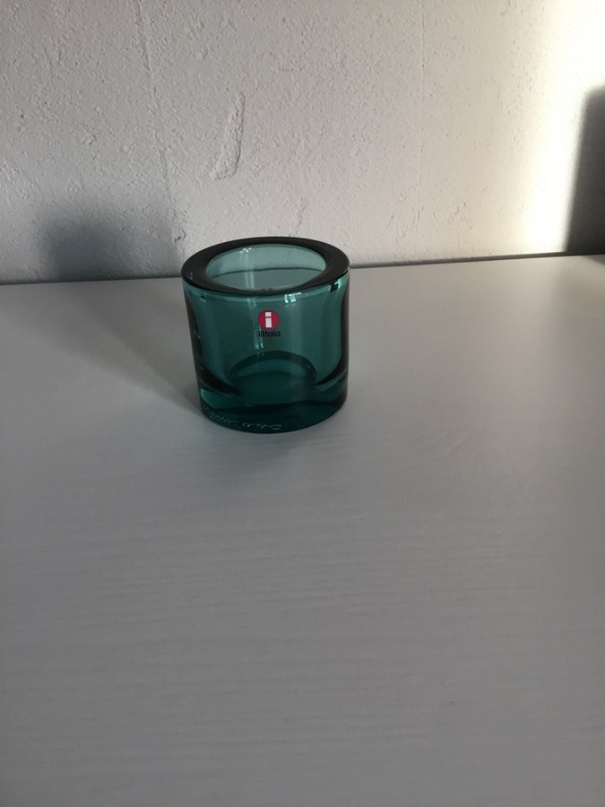 Iittala/Marimekko Kivi ljuslykta blågrön