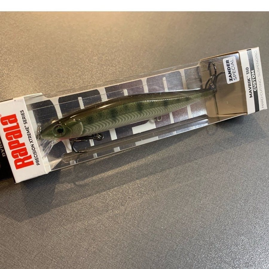 Rapala mavrik 110 custom Zander special.