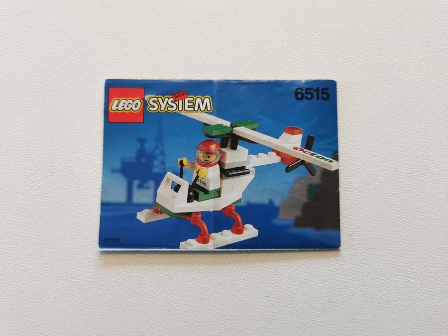 Lego - beskrivning - manual - system - city - 6515