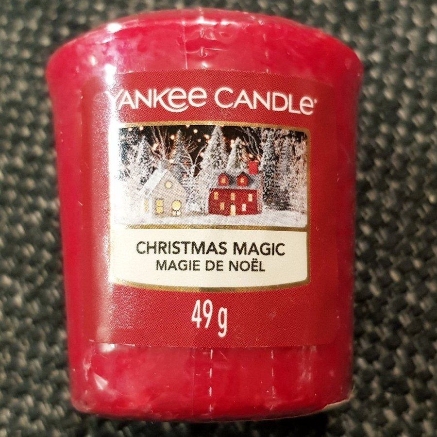 Yankee Candle, doftljus, "Christmas Magic", JUL, Billig frakt.