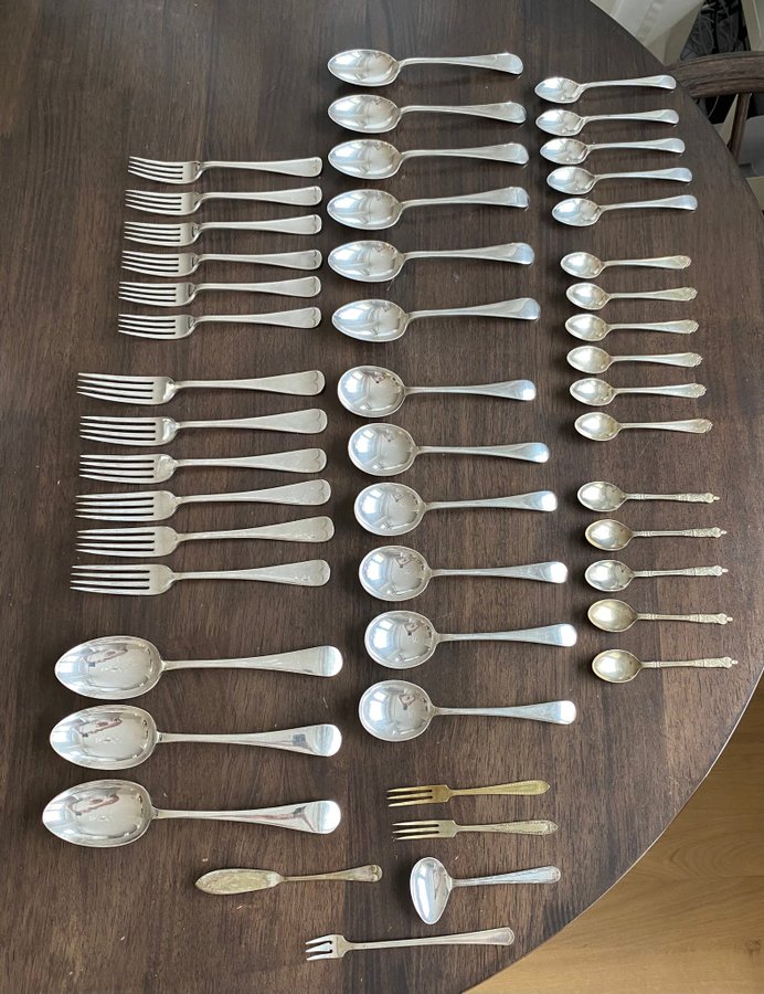 Vintage A E Poston  Co Lonsdale Cutlery Set – Steel  EPNS