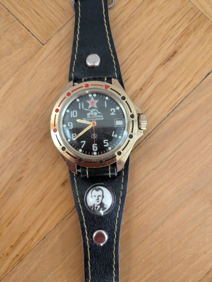 Vostok Amphibia vattentät klocka