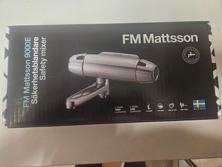 FM Mattsson 9000E Säkerhetsblandare