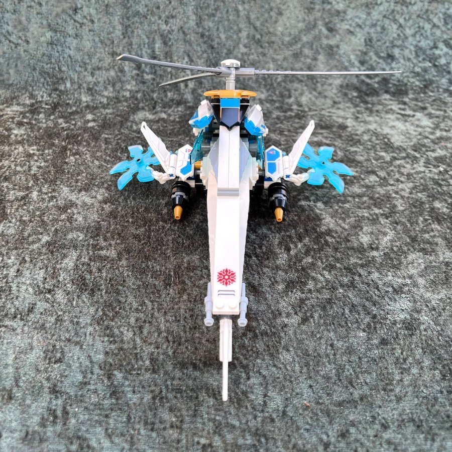 70673-1-Shuricopter (2019) Ninjago Secrets of the Forbidden Spinjitzu - Komplett