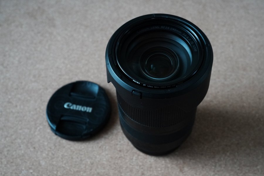 Canon RF 24-240mm F4.5-6.3 IS USM Lens (Very good condition)