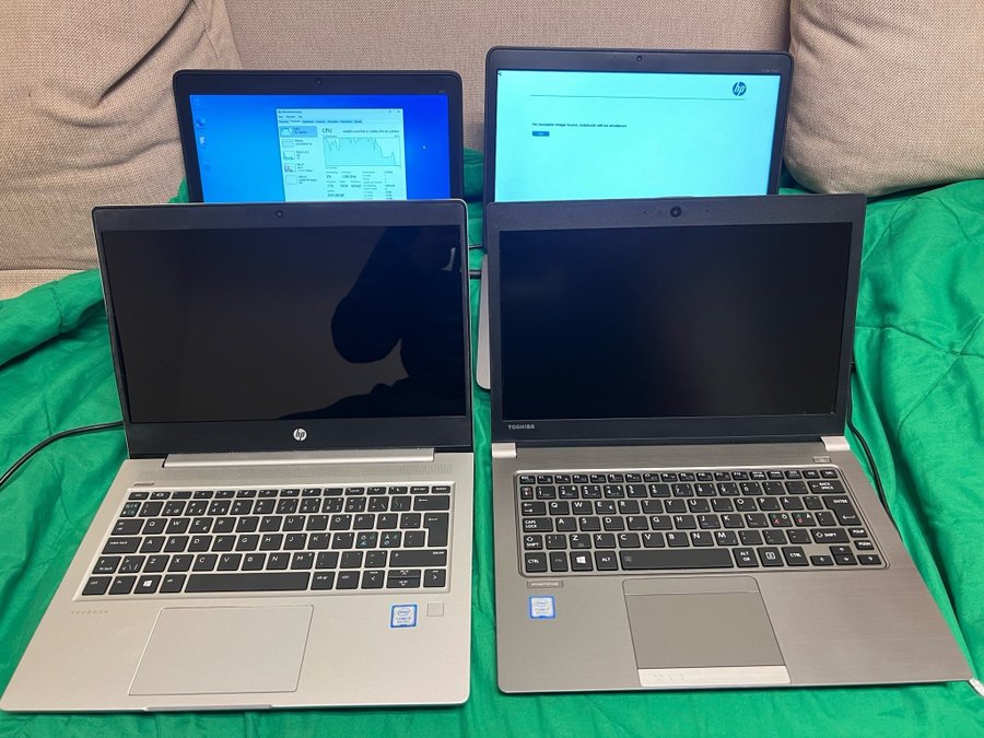 4 Stycken Dator Reservdellar HP och Toshiba