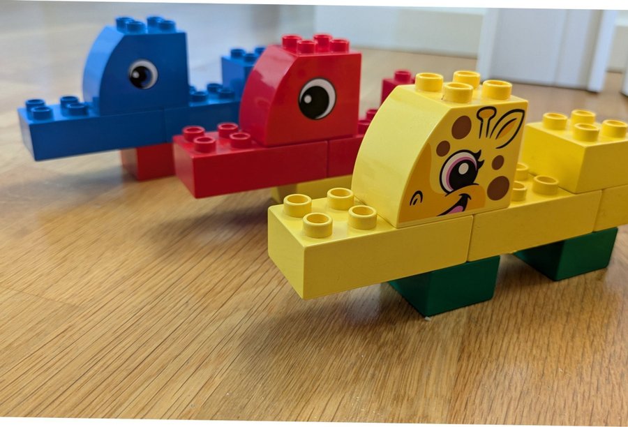 Lego Duplo Djur egna hemmabyggen 21 delar olika färger