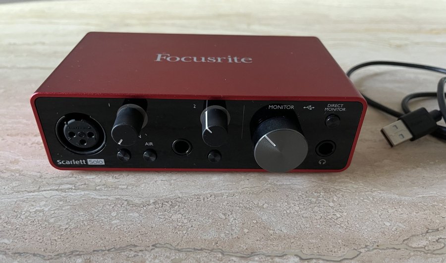 Focusrite Scarlett Solo 3rd Gen