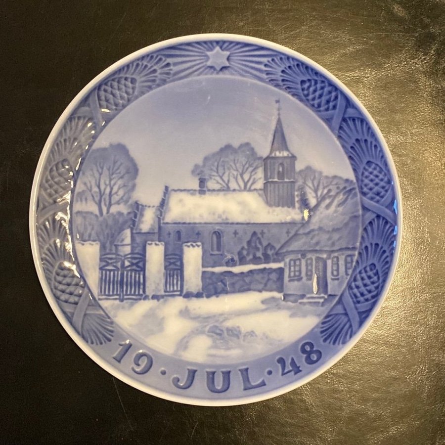 Royal Copenhagen Jultallrik 1948