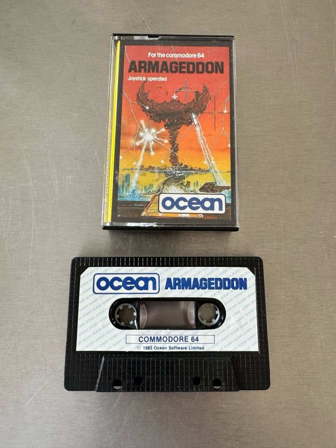 Armageddon Commodore 64 Spil