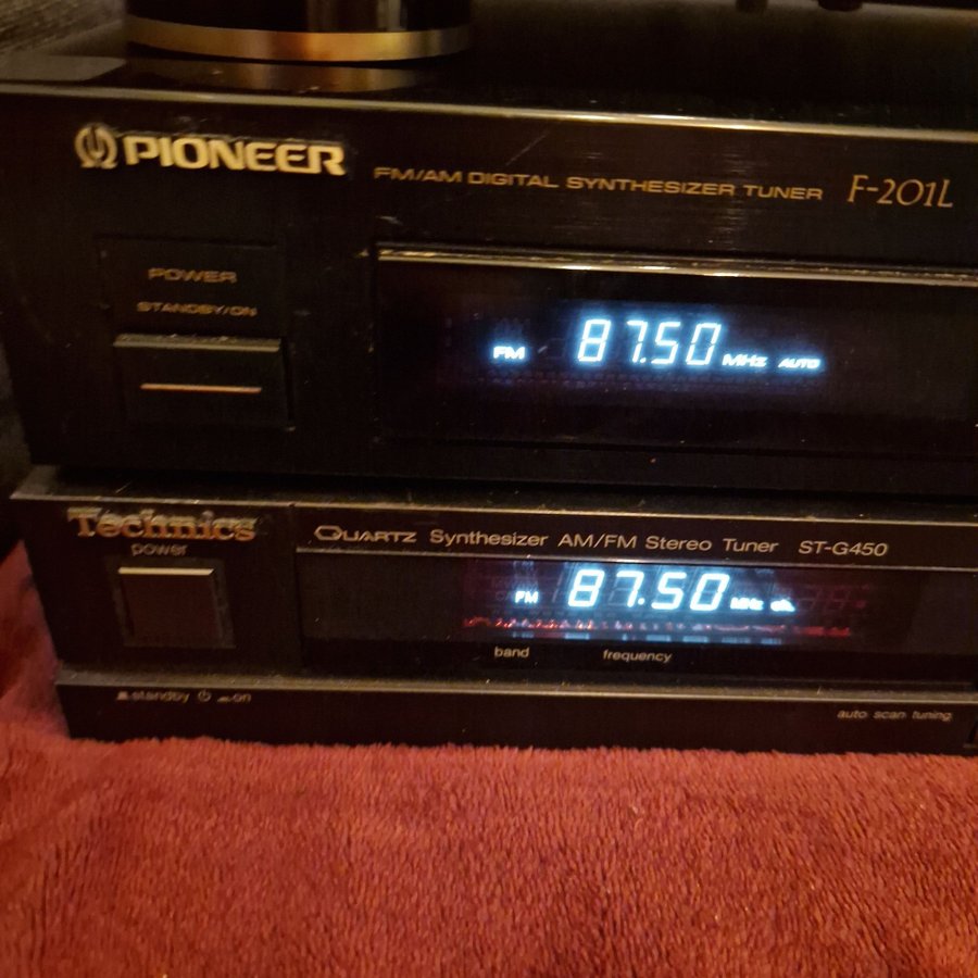 3 ST Tuner Denon TU-235RD/PIONEER F-201L/TECHNICS ST-G450