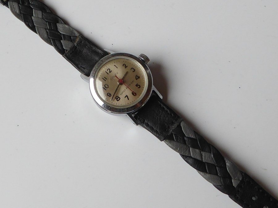 Timex damklocka, mekanisk.