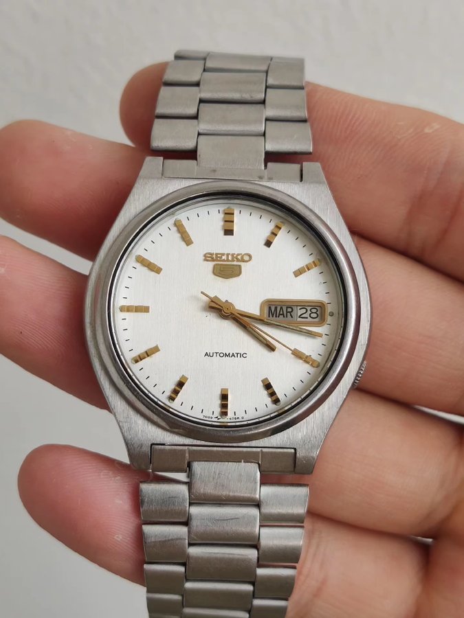 Seiko 5 Automatic Stainless Steel Watch