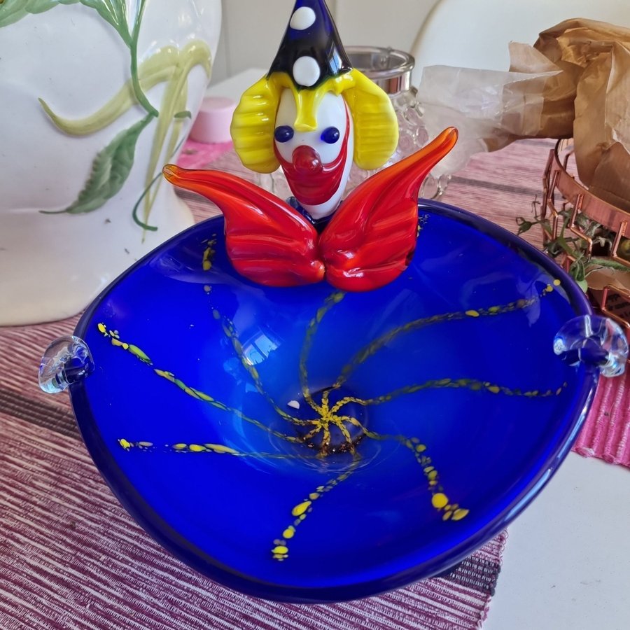 Glasfigur Clown