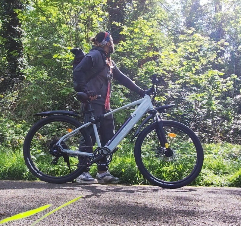 275" Elcykel 750W Höghastighetsmotor med 48V 104AH batteri MTB GN27