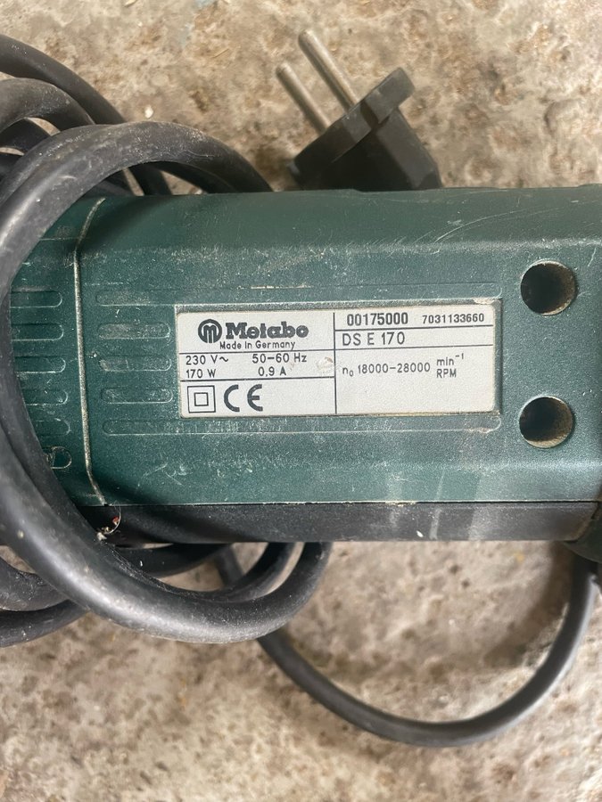 Metabo DS E 170 slip