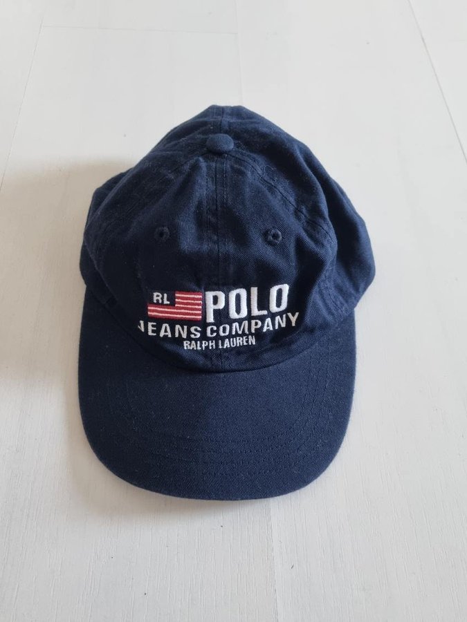 Polo Ralph Lauren Jeans Company. Blå keps.