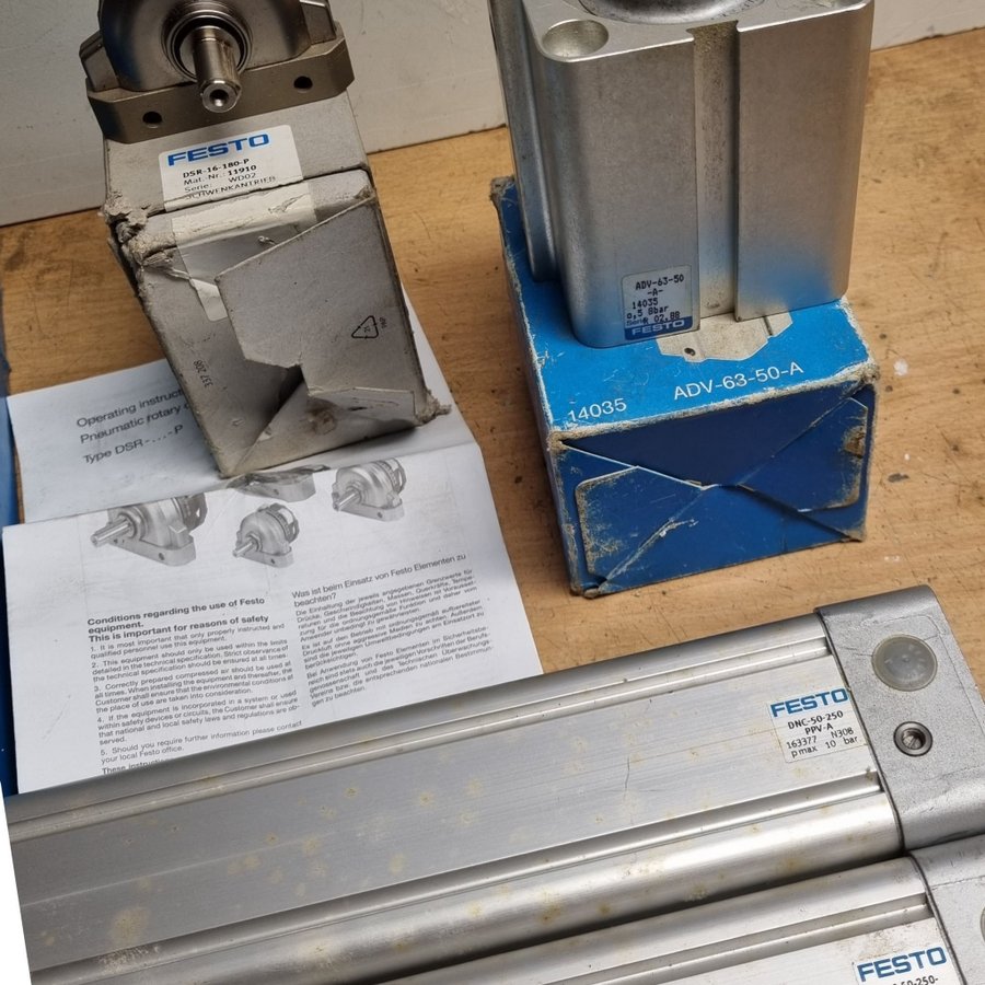 Festo Pneumatik Komponenter