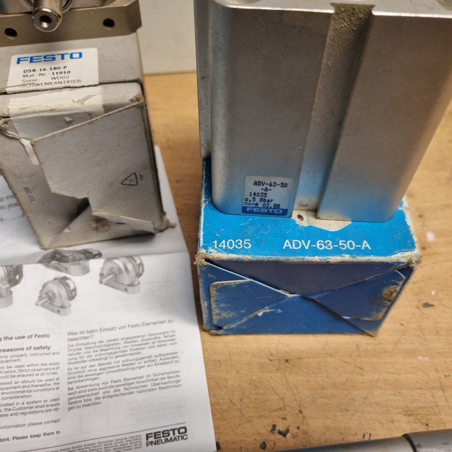 Festo Pneumatik Komponenter