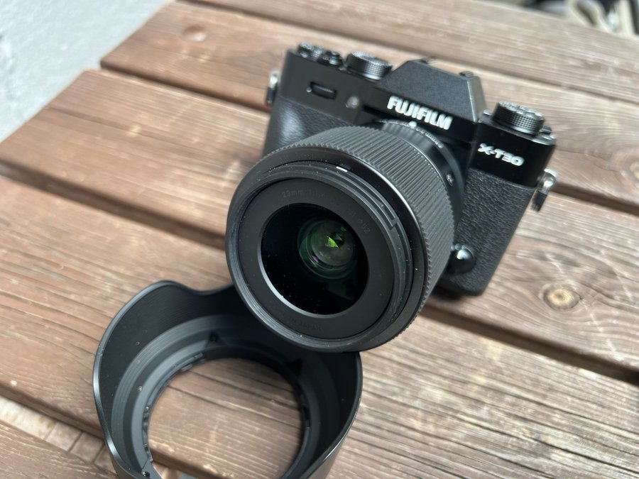 Fujifilm x-t30ii med objektiv