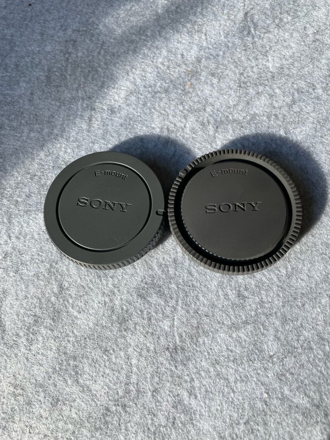 Sony E-mount bakre objektivlock  kamerahuslock