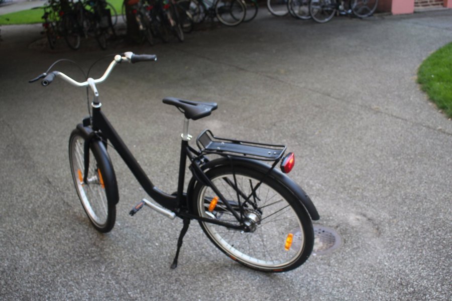 Svart cykel