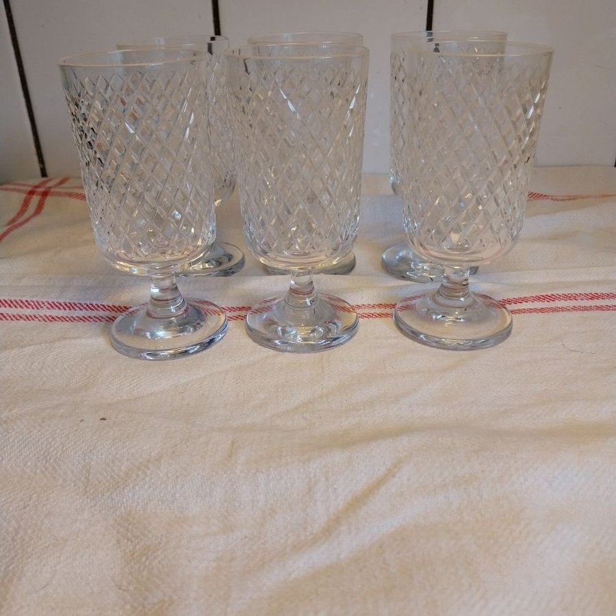 Glas, vinglas, vitvinsglas, Kosta Boda, kristall, cittra