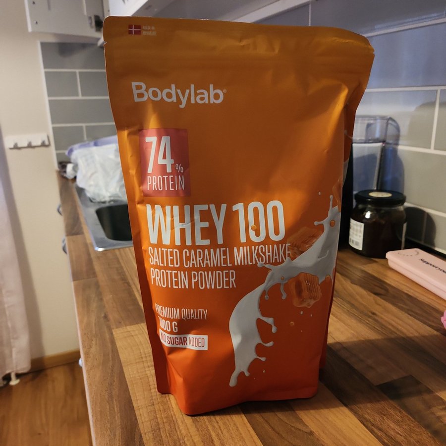 Bodylab Whey 100 Salted Caramel Milkshake Proteinpulver 1000g